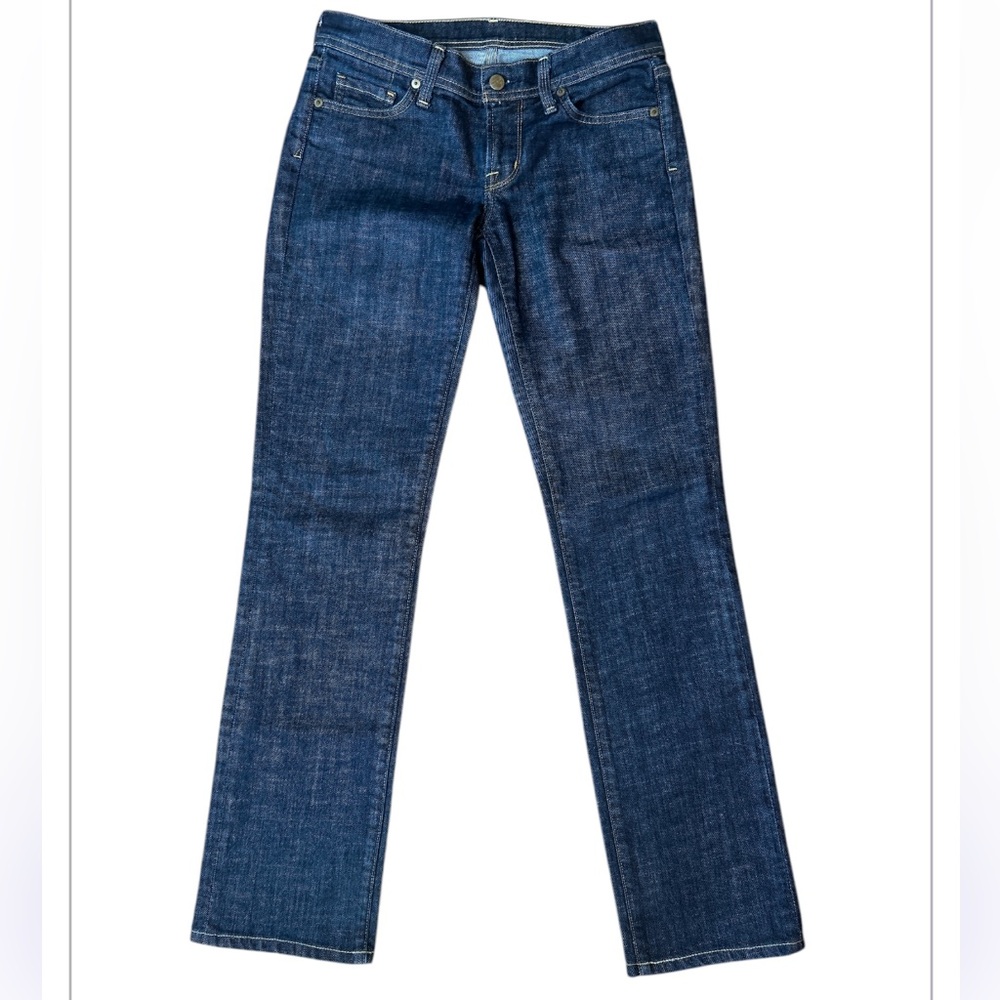 Citizens of Humanity Ava #142 Low Waist Straight Leg Size:27 Dark Wash